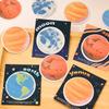 Creative Planet Sticky Notes: Reusable Memo Pad for Students