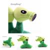 Plush Threepeater Plant Vs Zombies Doll 17cm Stuffed Toy For Kids' Gifts