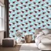 Red Helicopters Wallpaper for Living Room and Bedroom 50x1000