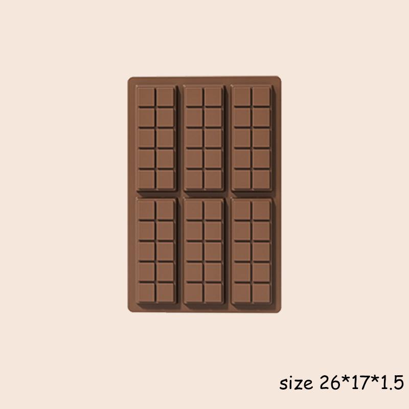 

Силиконовые формы для шоколадных батончиков – прямоугольные, легко извлекаемые, прочные для протеиновых батончиков, восковых плиток и подарков 1PC