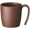 Skater Wood Grain Easy To Hold Cup 290ml Brown Made In Japan NMGS1H-A