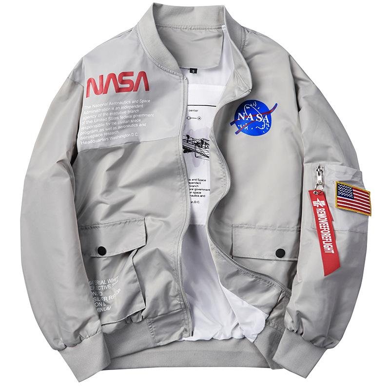 GMXIA Pilot Jacket, Men's Astronaut Work Jacket, Men's and Women's Air Force One Jacket