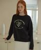 YUPPE Heart Sweatshirt_Black