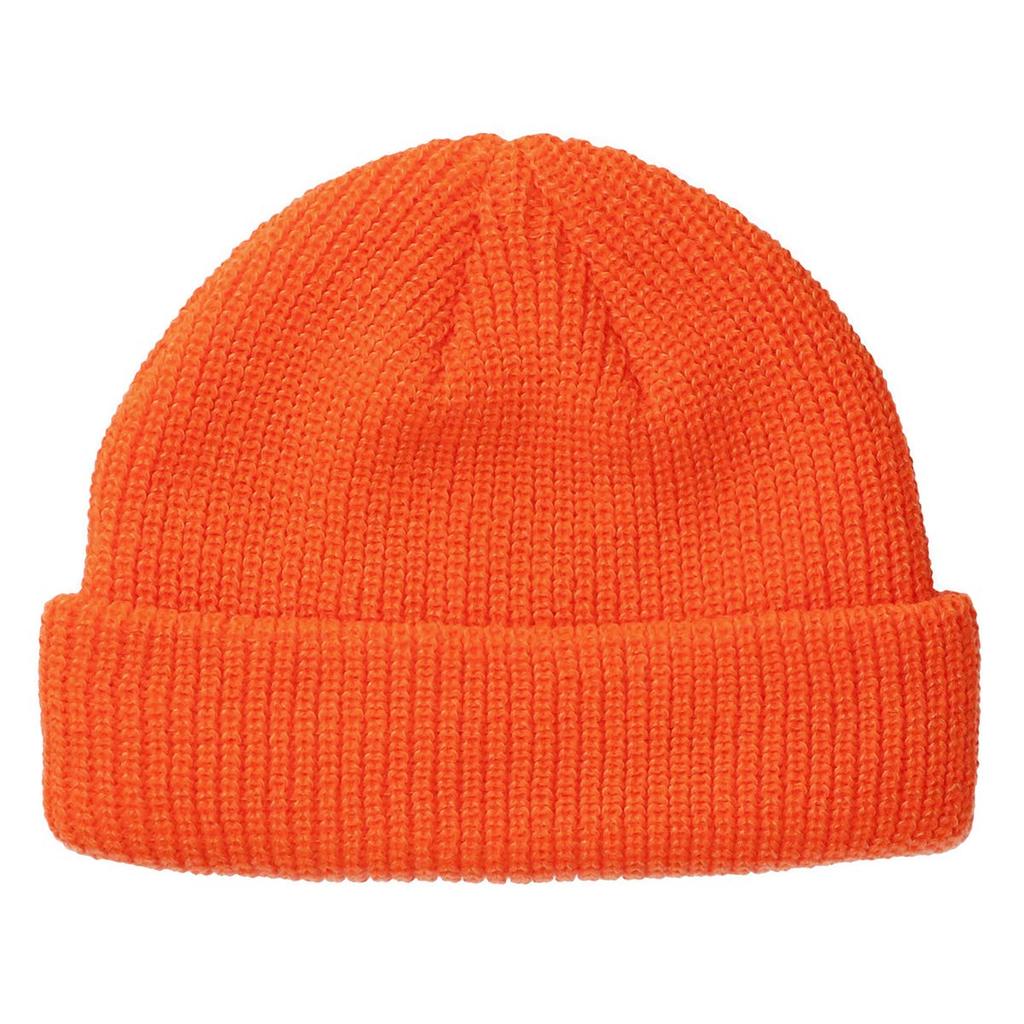 Basic Enchi Knit Sweater Cap Shallow Fit Unisex Neon Orange