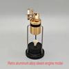 Retro Miniature Steam Engine Model Aluminum Alloy High-speed Rotating Mechanical Physics Science Experiment Device Ornament