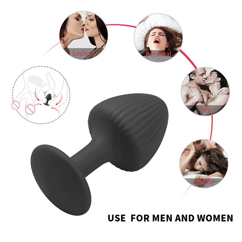 Anal Plug for Men & Women – Stretching Butt Plug, Prostate & G-Spot Stimulator, Adult SM Toy for BDSM, Anal Training, and Pleasure