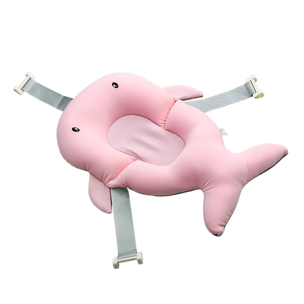 Baby Bath Mat Universal Prevent Slip Soft Quick Dry Lightweight Lying Down Infant Bath Cushion for