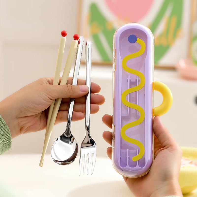 Kids Portable Outdoor Cutlery Set
