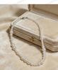 S925 Sterling Silver Bubble Pearl Clavicle Necklace - Elegant & Luxurious Fashion Statement