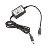 Καλώδιο Τροφοδοσίας USB Type C PD20V σε DC24V για Συσκευές 24V Μετατροπέας PD12V 15V 20V σε 24V DC5.5x2.1mm 115CM