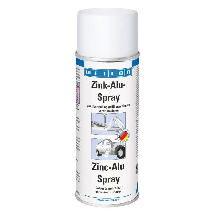 Spray - WEICON - 400 ml - Protection anticorrosion - Teinte : galvanisation à chaud