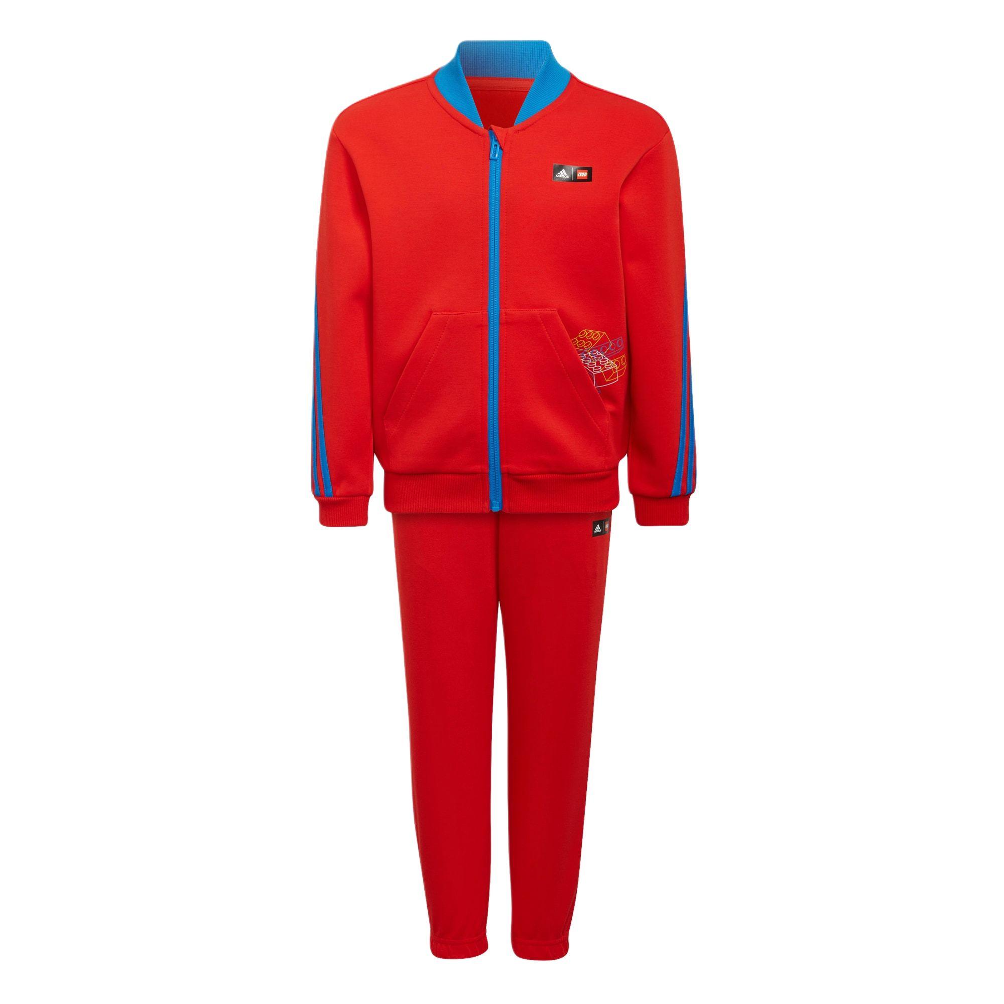 Adidas Casual Sportswear Red/Bright Blue Children Aged 3 7 Years Old H65350 104