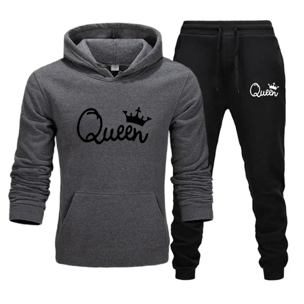 Men's Sports Suits Fashion Tracksuit Women Hoodies + Pants Two Pieces Sets Running Casual Sweatshirts Sweatpants Men's Clothing