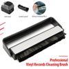 Carbon Fiber Record Brush Anti-Static Vinyl Record Cleaner Brush Record Essential Cleaning Tool for DJs and Music Lovers