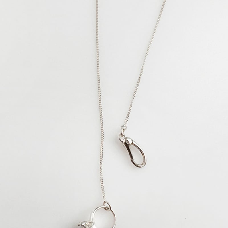 August Harmony 925silver Ring Holder Necklace / 2color