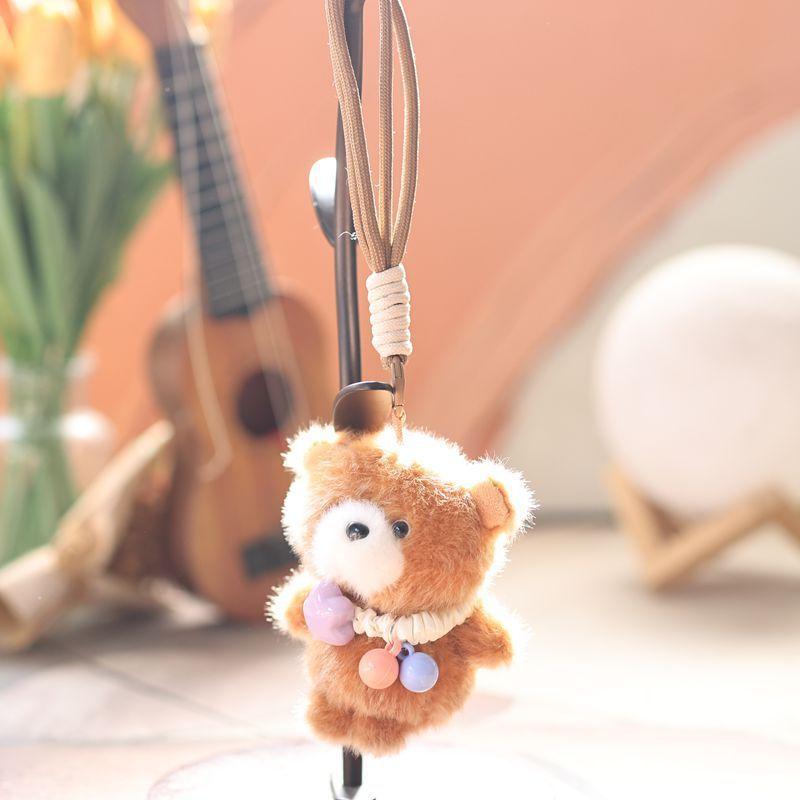 Cute Raccoon Plush Keychain With Soft Pp Cotton For Bag Decor And Gifts