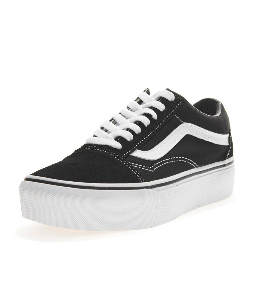 Vans Old School Platform - Black:White / Vn0A3B3Uy281
