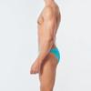 Men's Summer Dressing Drawstring Sexy Solid Color Comfortable Fabric Swimming Trunks Beach Swimsuit Triangle Swimsuit