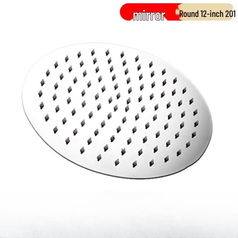 12-inch Round Stainless Steel Rain Shower Head