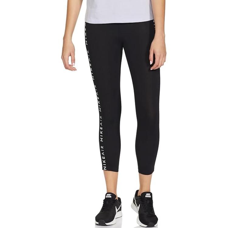 Nike Sportswear 7/8 Fitness Training Leggings Women Leggings Black CV8571-010