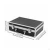 Locking Hard Case Lockable Security Shell Carrying Reinforced Corners Combination Lock Box
