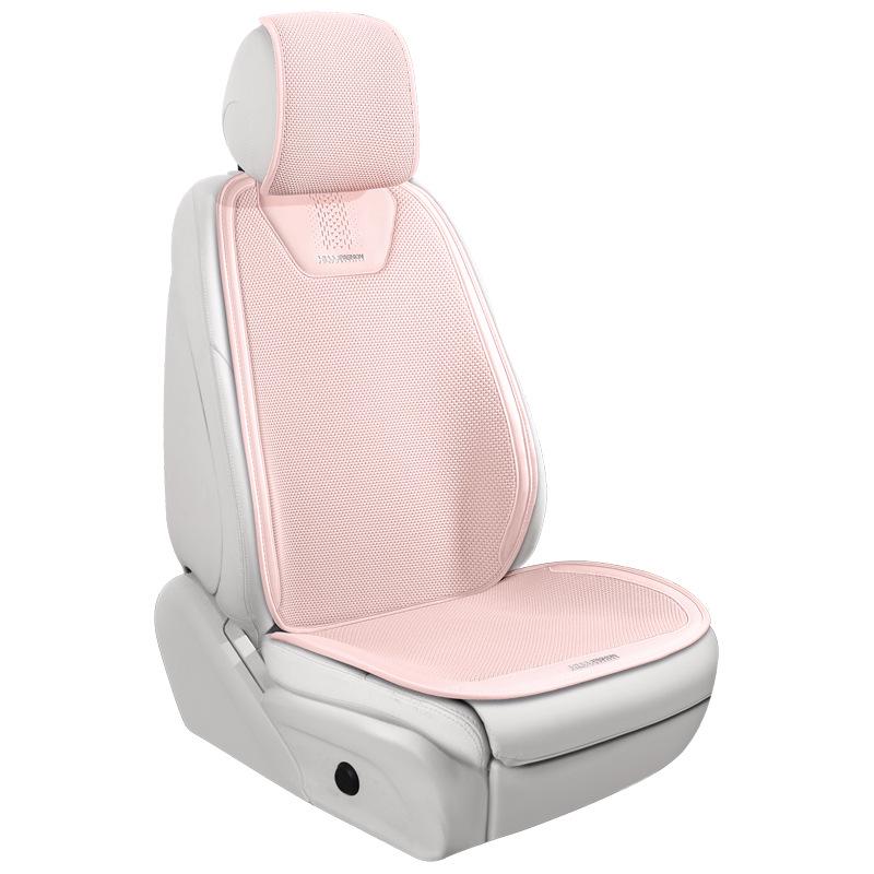 2026 New Ice Linen Car Seat Cushion Set: Breathable Ventilated Three-Piece or Seven-Piece for Spring/Summer