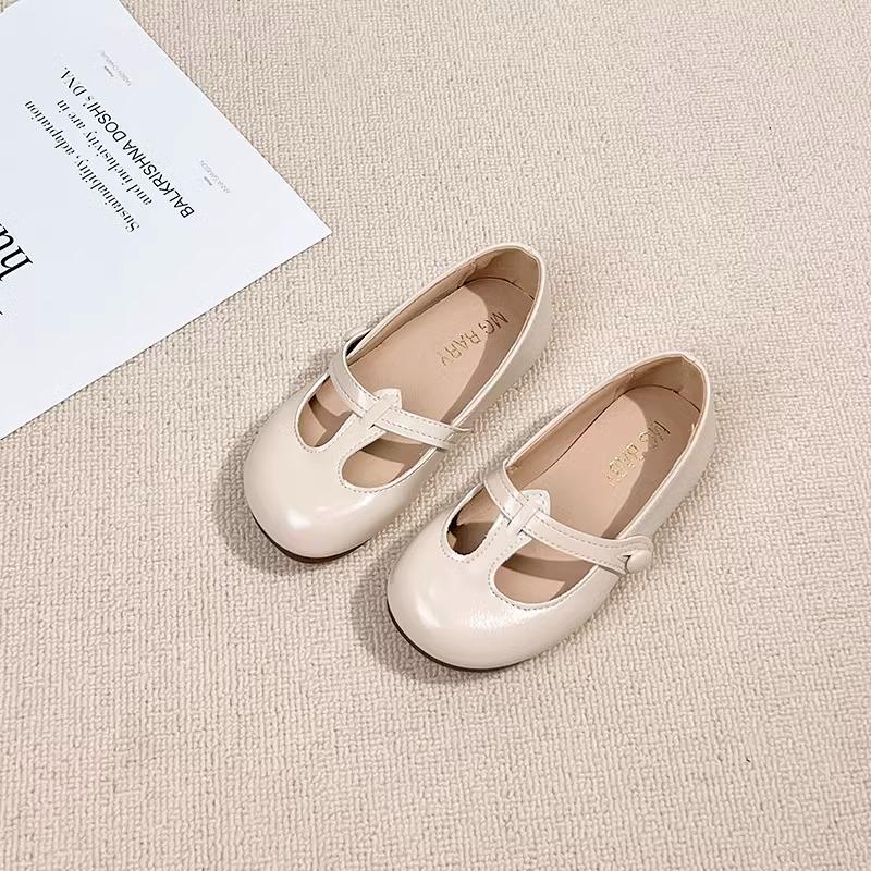 

Маленькие кожаные туфли в Корейском стиле для девочек, новые детские туфли принцессы в британском стиле весной и осенью, туфли-бобы 32 белый