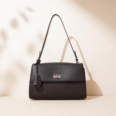 Neue High-End Nischendesign Schultertasche Modische Vielseitige Einfache Messenger Bag Leder Große Kapazität Damenhandtasche