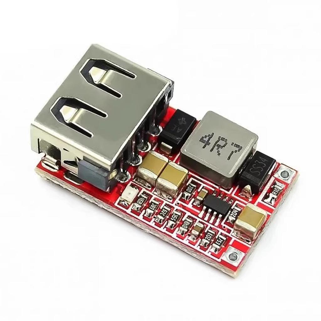 6-24V To 5V3A USB Step Down Module USB-A Mini DC-DC Steps Up Boost Modules Power Adjustable Converter for Voltage Regulation