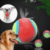 8cm Bissfestes Haustier Hundespielzeug Gummiball Rindfleischgeschmack Elastischer Ball Um zu Verhindern, dass der Hund Dinge Zerstört Hundetrainingszubehör