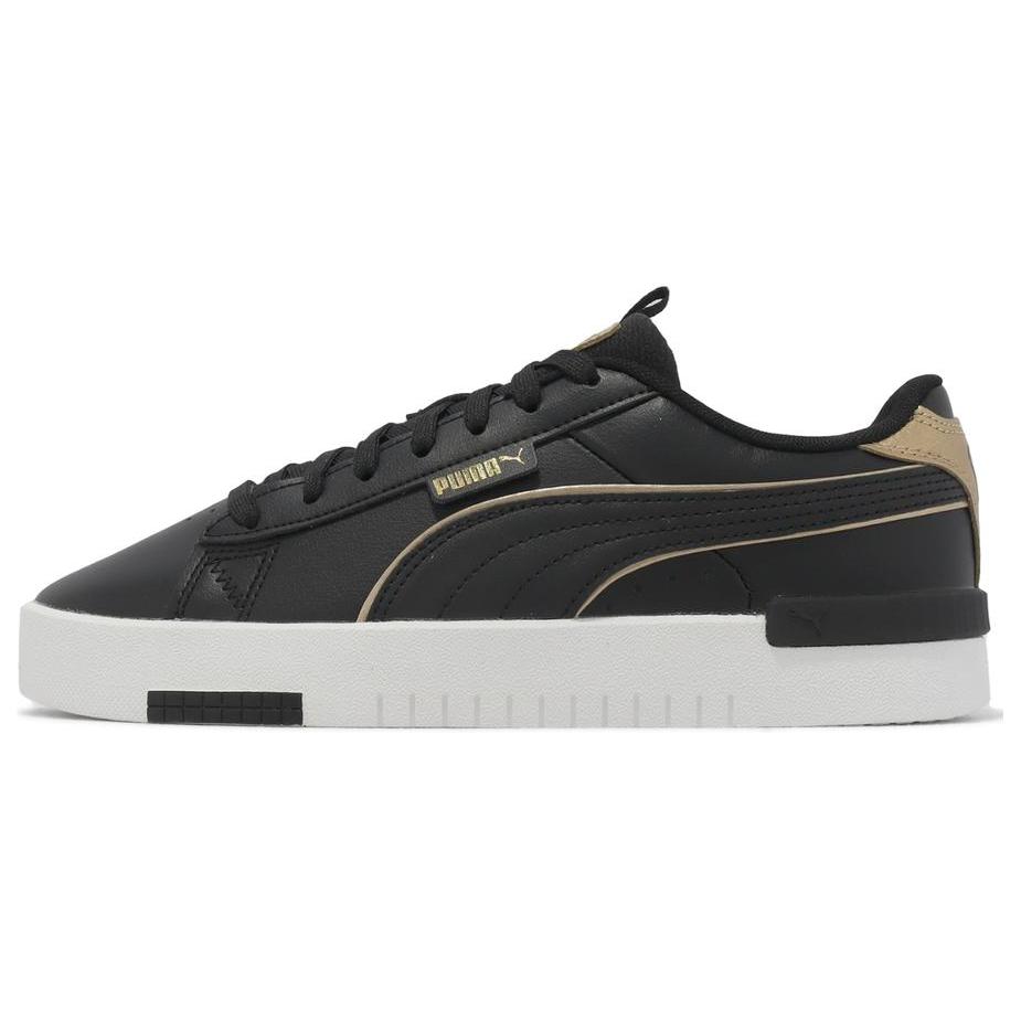 

Новые женские кеды PUMA Jada Renew Pop Up Metallics с низким верхом, устойчивые к скольжению, для скейтборда, черно-золотые 393204-01 37
