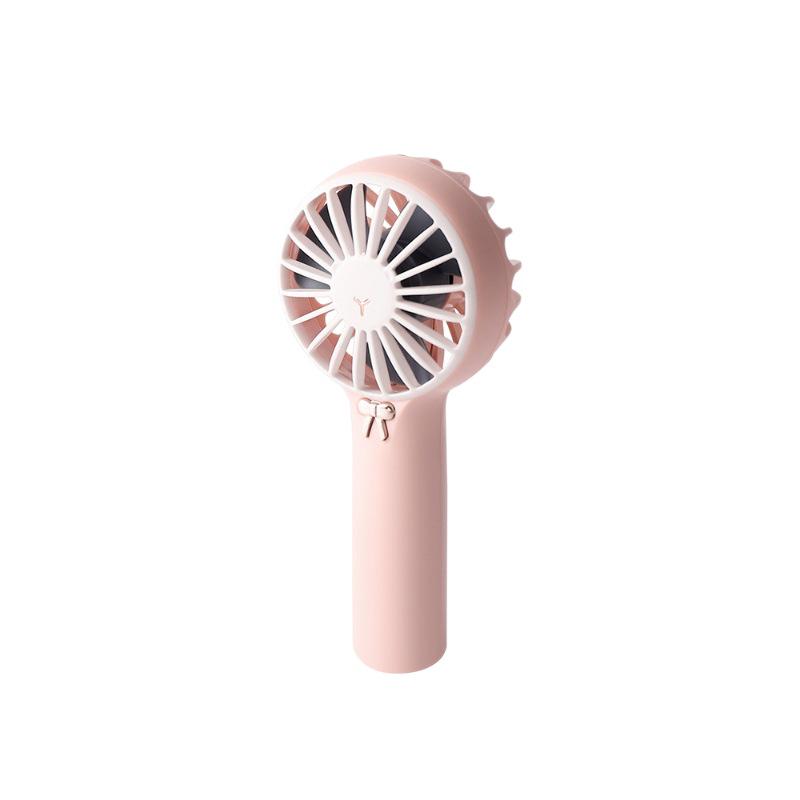 Mini Handheld 3-Speed USB Rechargeable Turbo Fan - Portable, Powerful Outdoor Small Fan
