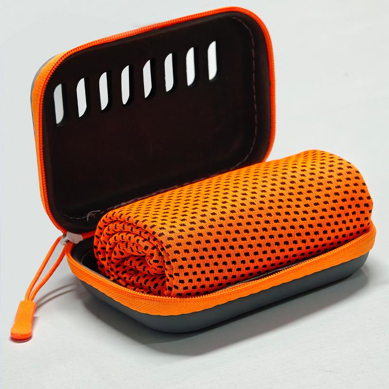 Summer Outdoor Cooling Fitness Ice Towel In Box - Cold Feeling Sport Towel