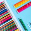 Deli 7070-24 Hexagonal Barrel Colored Pencils, 24 Colors