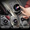 Car Sticker 2025 Hot Car Multimedia Knob Button Cover Sticker For BMW 5 Series X3 X4 X5 X6 X7 G30 G20 G32 F10 F30 G01 G02 G05 G0