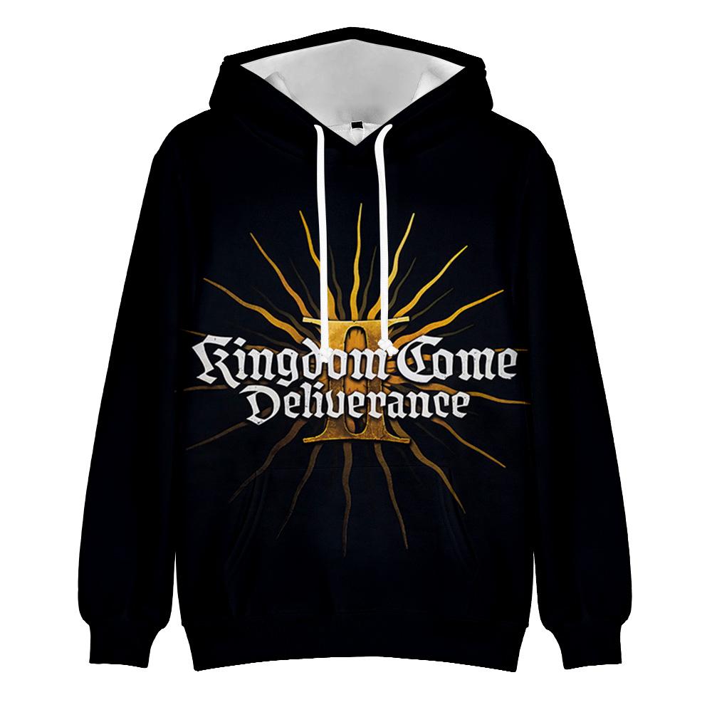 Reich komme: Deliverance II Hoodie Streetwear Bedrucktes Kapuzensweatshirt Herren Damen Cosplay Sport Pullover