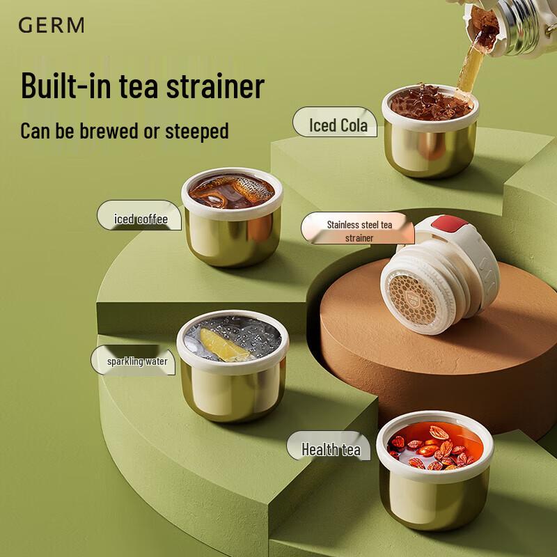 Germ Van Gogh Iris Isolierte Wasserflasche