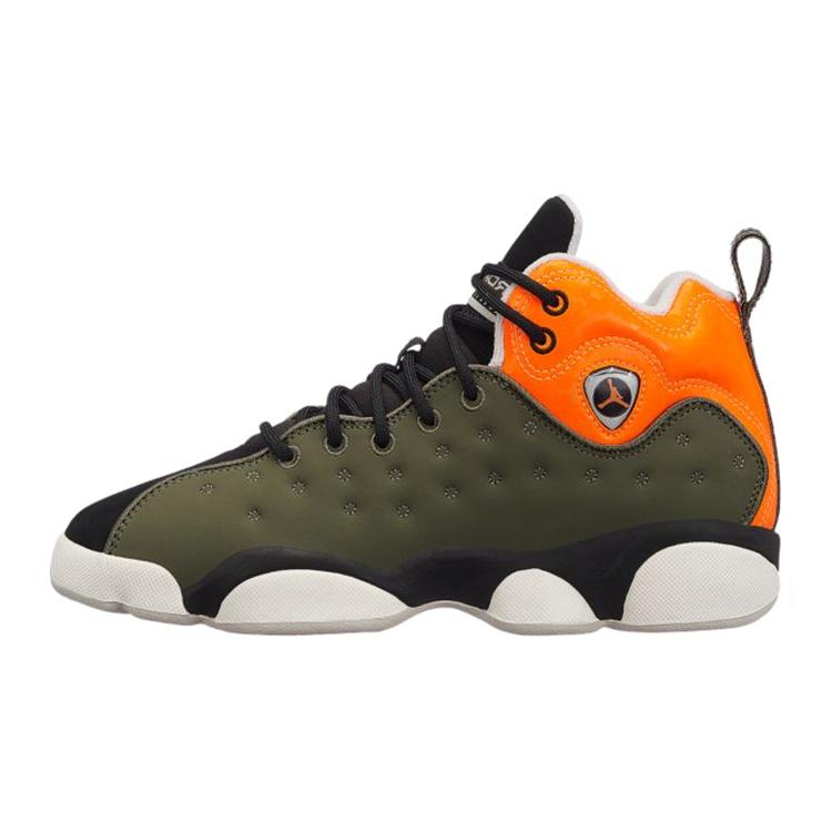 Air Jordan Jumpman Team 2 Twilight Marsh Orange GS 820273-300 38