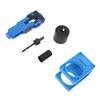 Door Lock Installation Kit Precise Scoring Chiseling Door Latch Mortise Tool and Lock Hole Saw Kit Blue