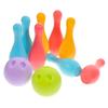 1 Set 12cm Plastic Bowling Set, Colorful Plastic 10pcs Bowling Pins & 2pcs Balls, Indoor Outdoor Activities, Birthday Gift YMY