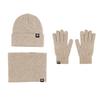 Half-finger Gloves Men's Winter Outdoor Knitted Gloves Warm and Cold-proof Velvet Student Writing Bare-finger Gloves