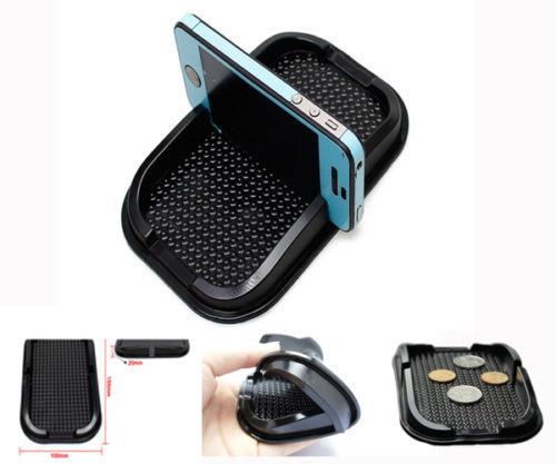Almohadilla antideslizante para salpicadero de coche, soporte de goma para teléfono móvil, alfombrilla de agarre antideslizante para GPS DVR