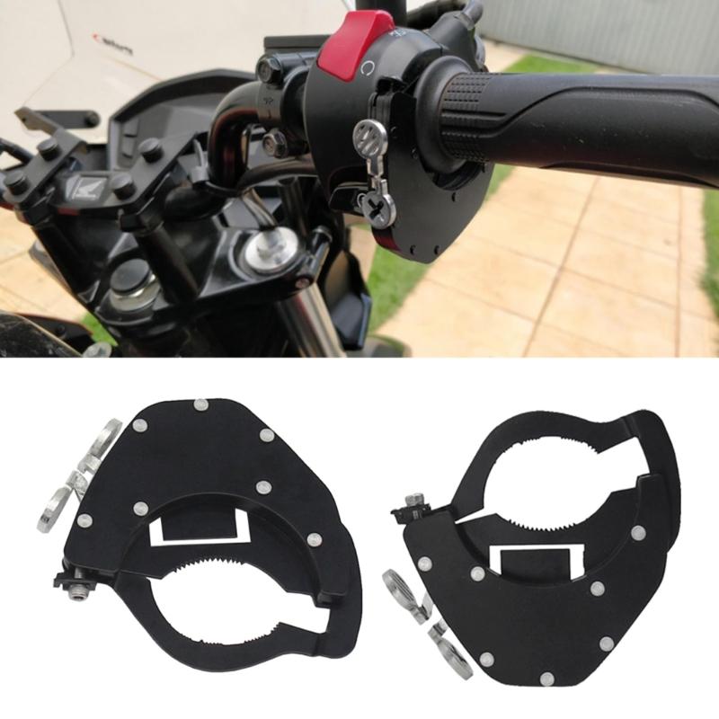 Stainless Throttle Lock Universal Cruise Control Universal Motorcycle Handlebar Throttle Lock Assist Top Kit /Bottom Kit