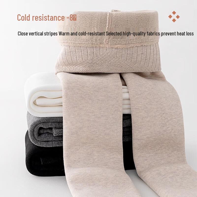 Lonsa Girls' Thickened Fleece-Lined Winter Tights