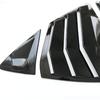 New 2pcs Racing Side Rear Quarter Window Louvers for Toyota Camry 9th 2025 2026 (Glossy Black 4pcs)