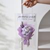 Fashion 7 Heads Rose Soap Flowers Mini Artificial Fake Plants Soap Flower Bouquet Wedding Birthday