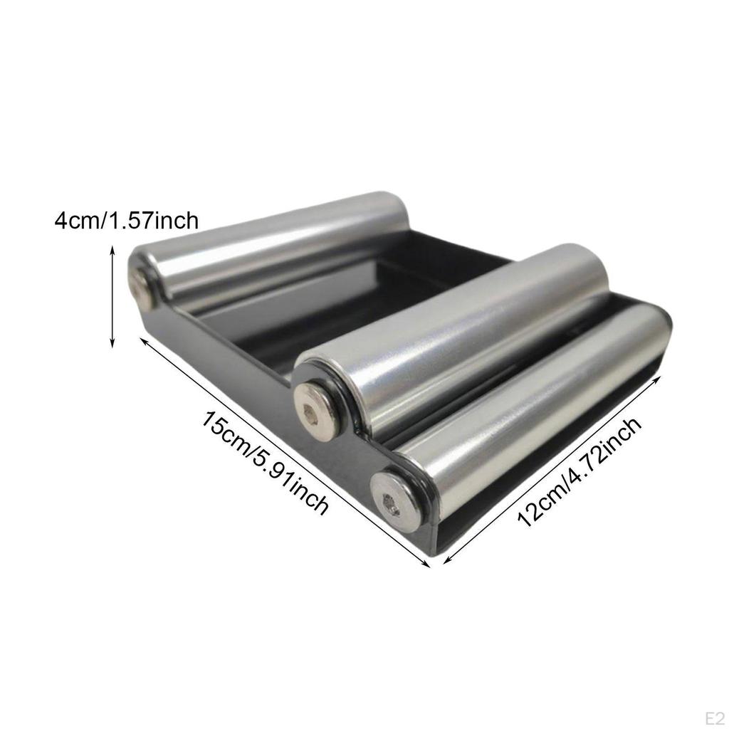 Motorcycle Wheel Cleaning Stand for Tire Cleaning/Chain Lubrication, Replacement Roller Bracket