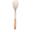 Wooden Handle Silicone Kitchenware Set: Non-stick Spatula & Ladle, High-Temp Resistant Cooking Tools.