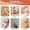 Rolling Stool with 360° Swivel Casters - Shoe Change Stool with Low Sitting Design,Comfortable Height, Durable Frame