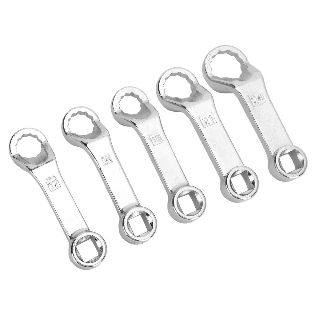 5pcs Engine Mount Socket Wrench Offset Rear Axle Camber Adjustment Wrench Replacement for Benz